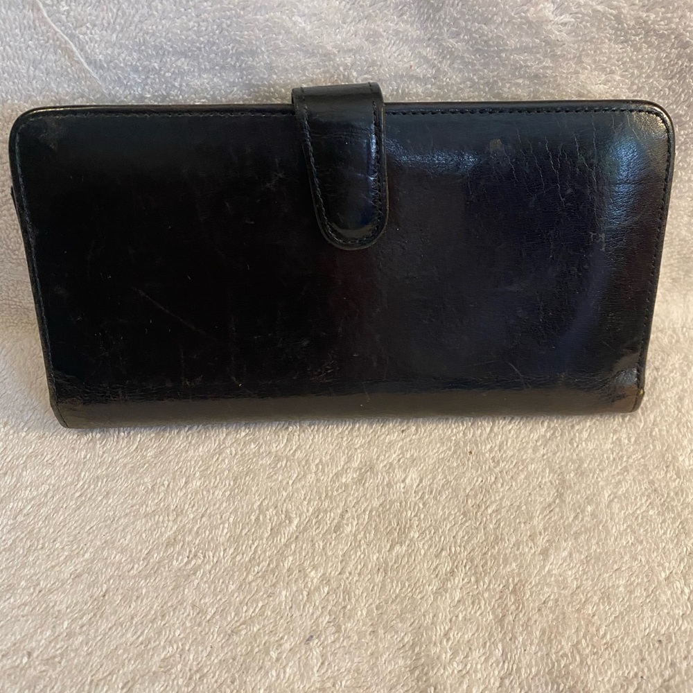 Coach Black Leather Wallet